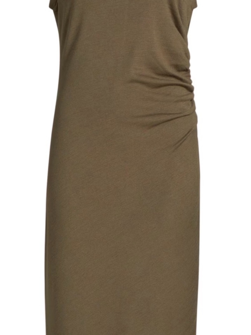 Vince Olive-Green Knit Top